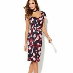 Eva Mendes for New York & Co Dita Floral Sheath